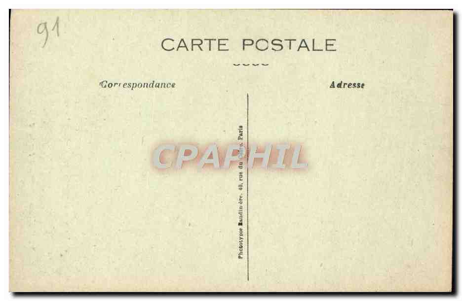 CPA Etampes La Tour de Guinette — Rückseite