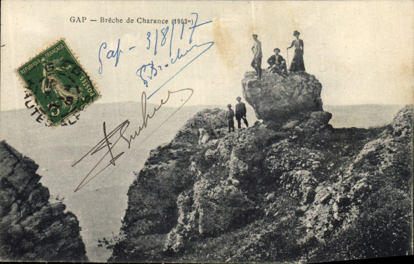 GAP — Brèche de Charance (1903m) — Verlag nicht sichtbar