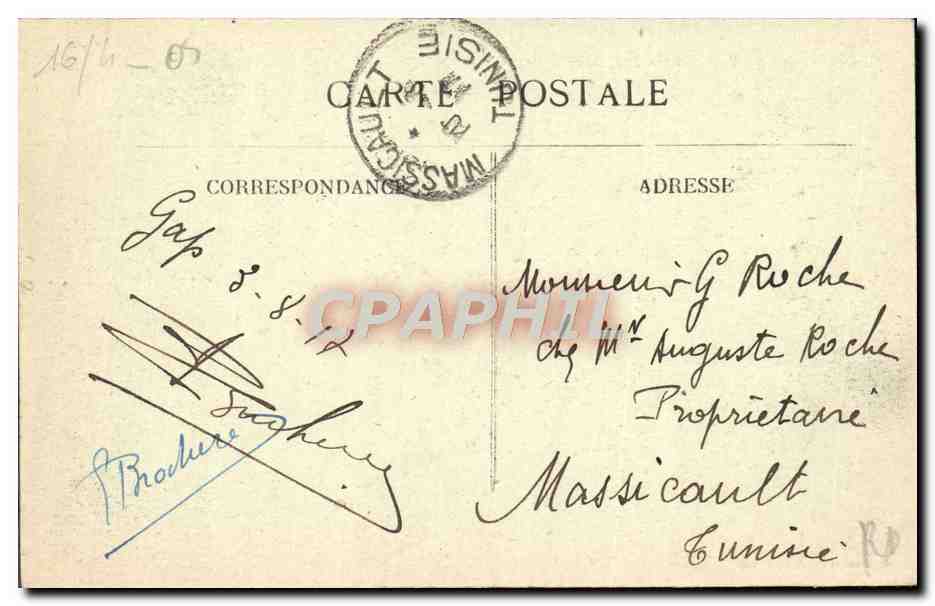 GAP — Brèche de Charance (1903m) — Verlag nicht sichtbar — Rückseite
