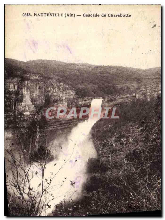 Hauteville (Ain) — Cascade de Charabotte — Édition ABEEM
