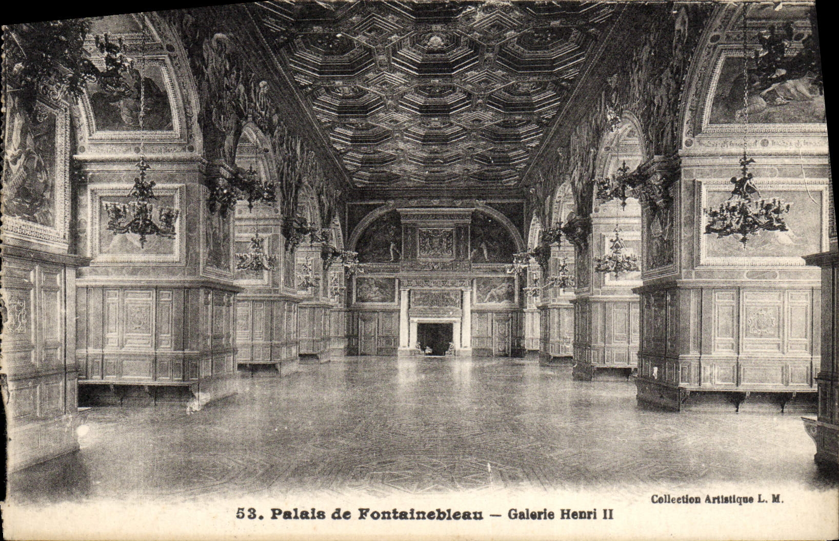 Schloss Fontainebleau — Galerie Henri II — Kunstsammlung L. M.