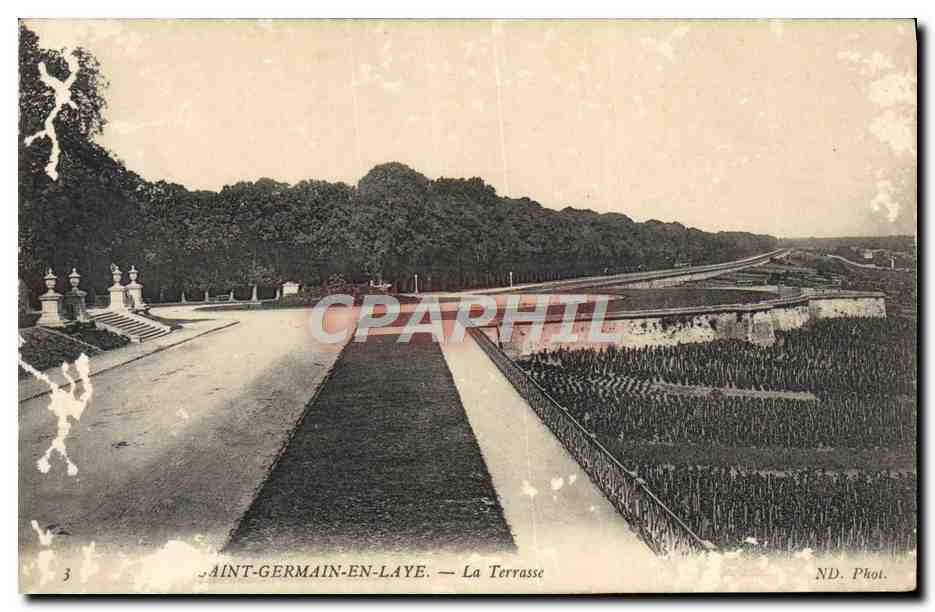 CPA Saint Germain En Laye La Terrasse