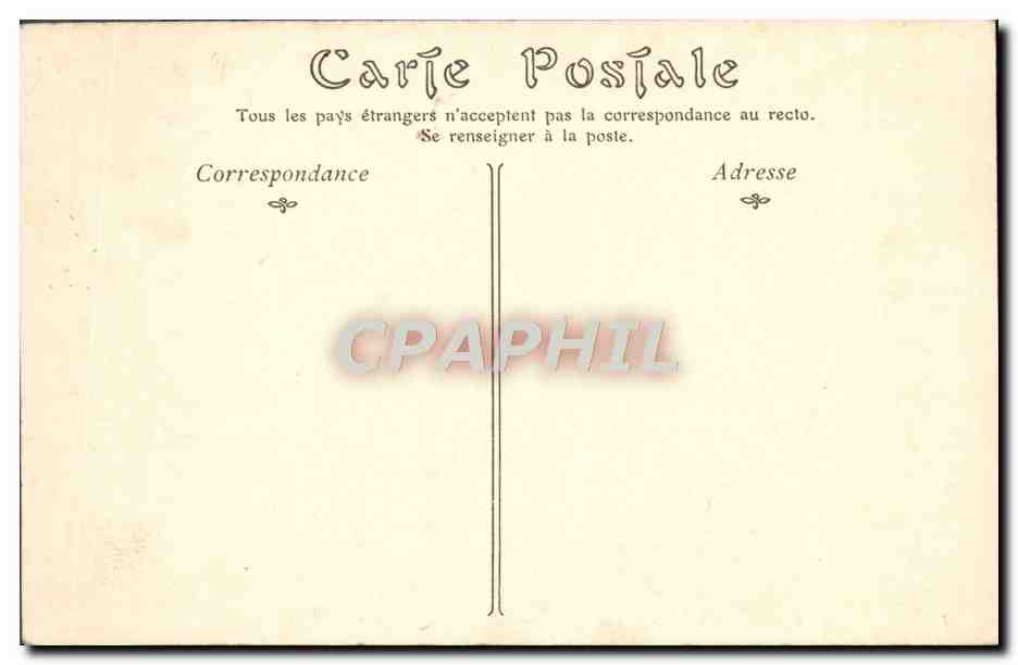 CPA Saint Germain En Laye La Terrasse — Verso