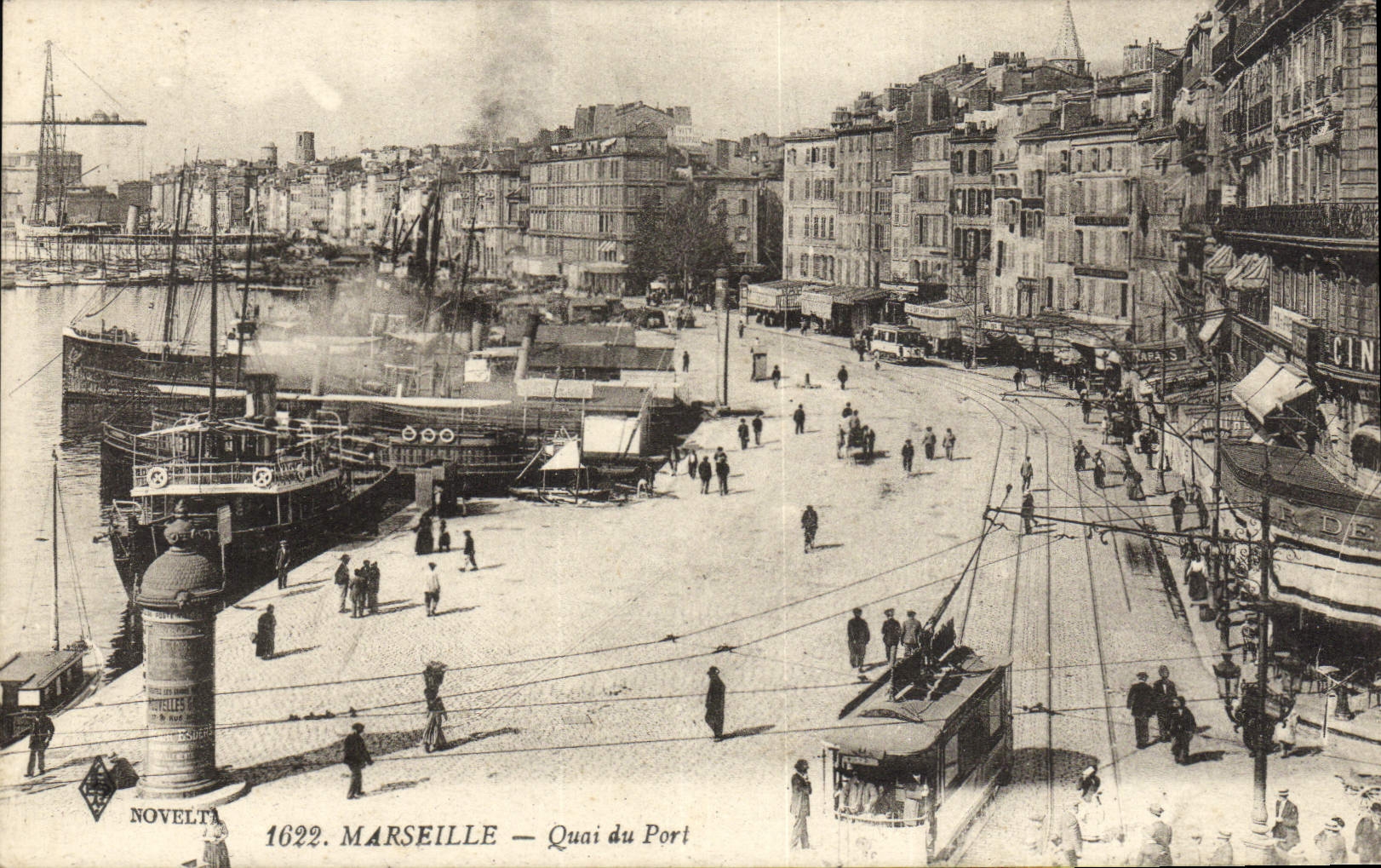 Marseille — Quai du Port — Novelta 1622