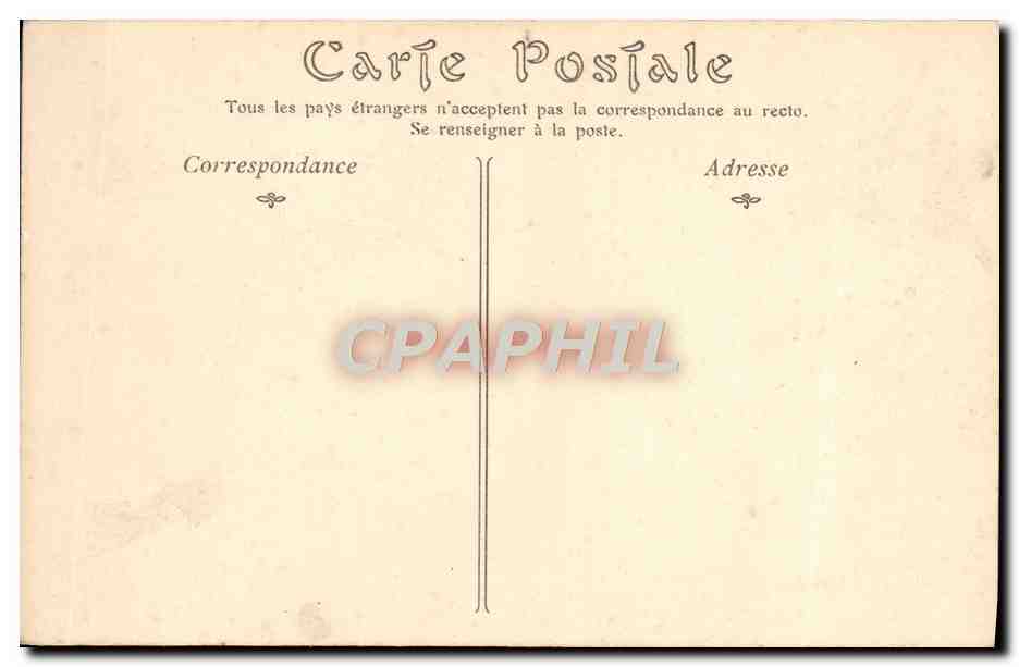 CPA Nice L'Avenue Massena — Rückseite