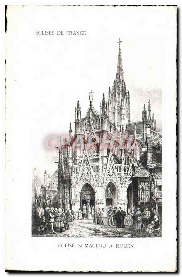 CPA Eglises De France Eglise Saint Maclou a Rouen
