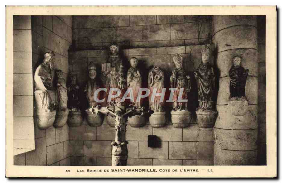 CPA Les Saints de Saint Wandrille Cote de L'Epitre