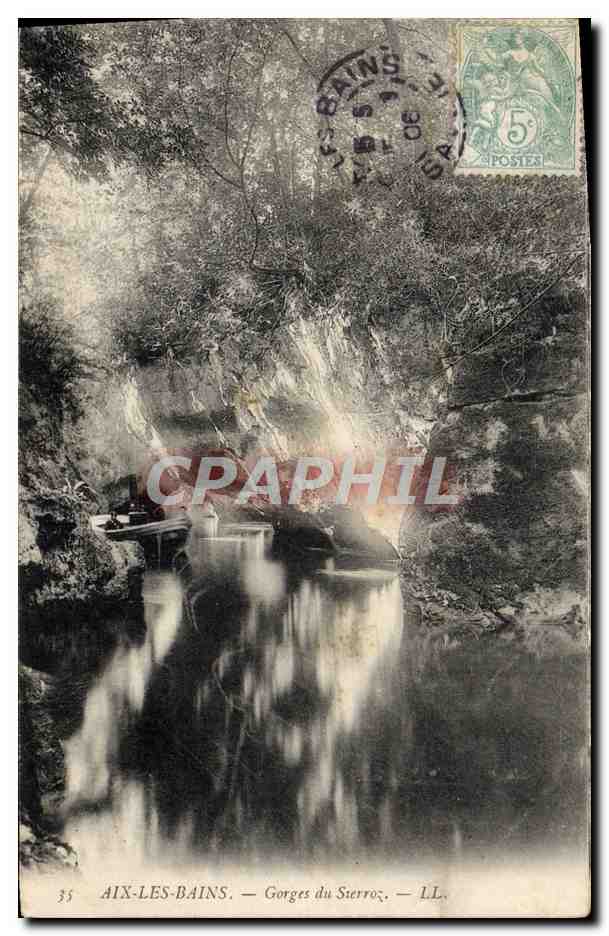 CPA Aix Les Bains Gorges du Sierroz