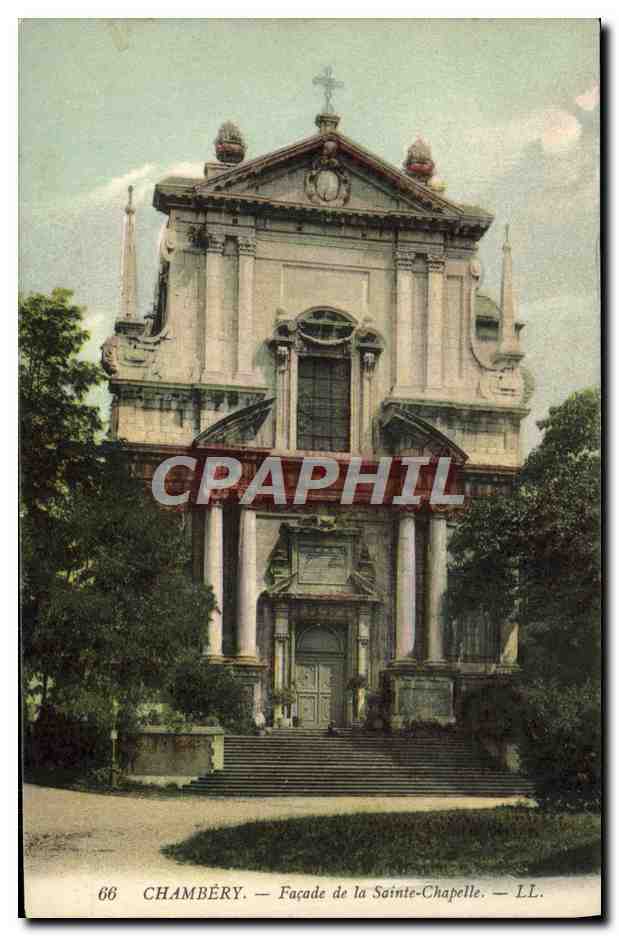 CPA Chambery Facade de la Sainte Chapelle