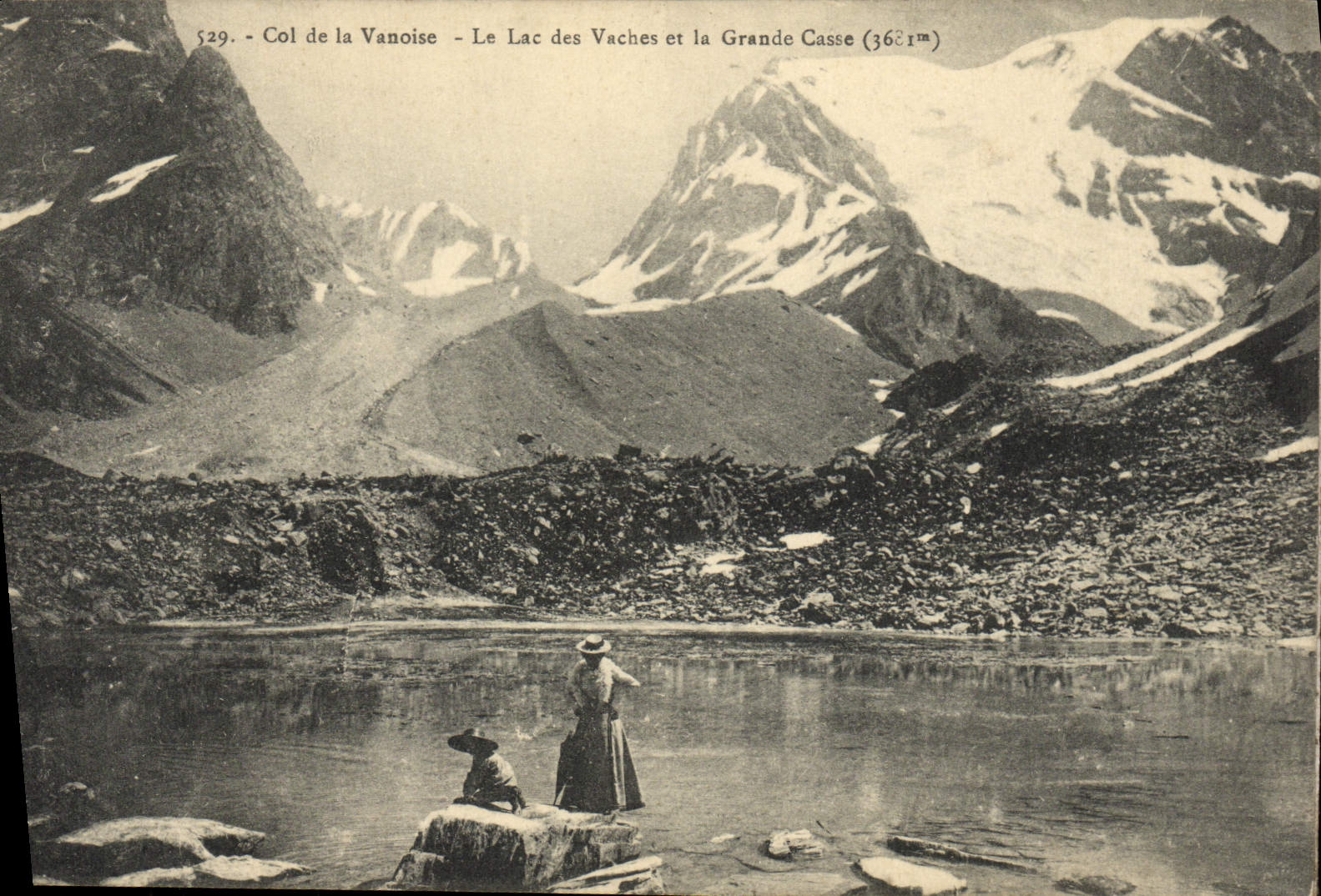 CPA Col De la Vanoise Le Lac des Vaches et la Grande Casse