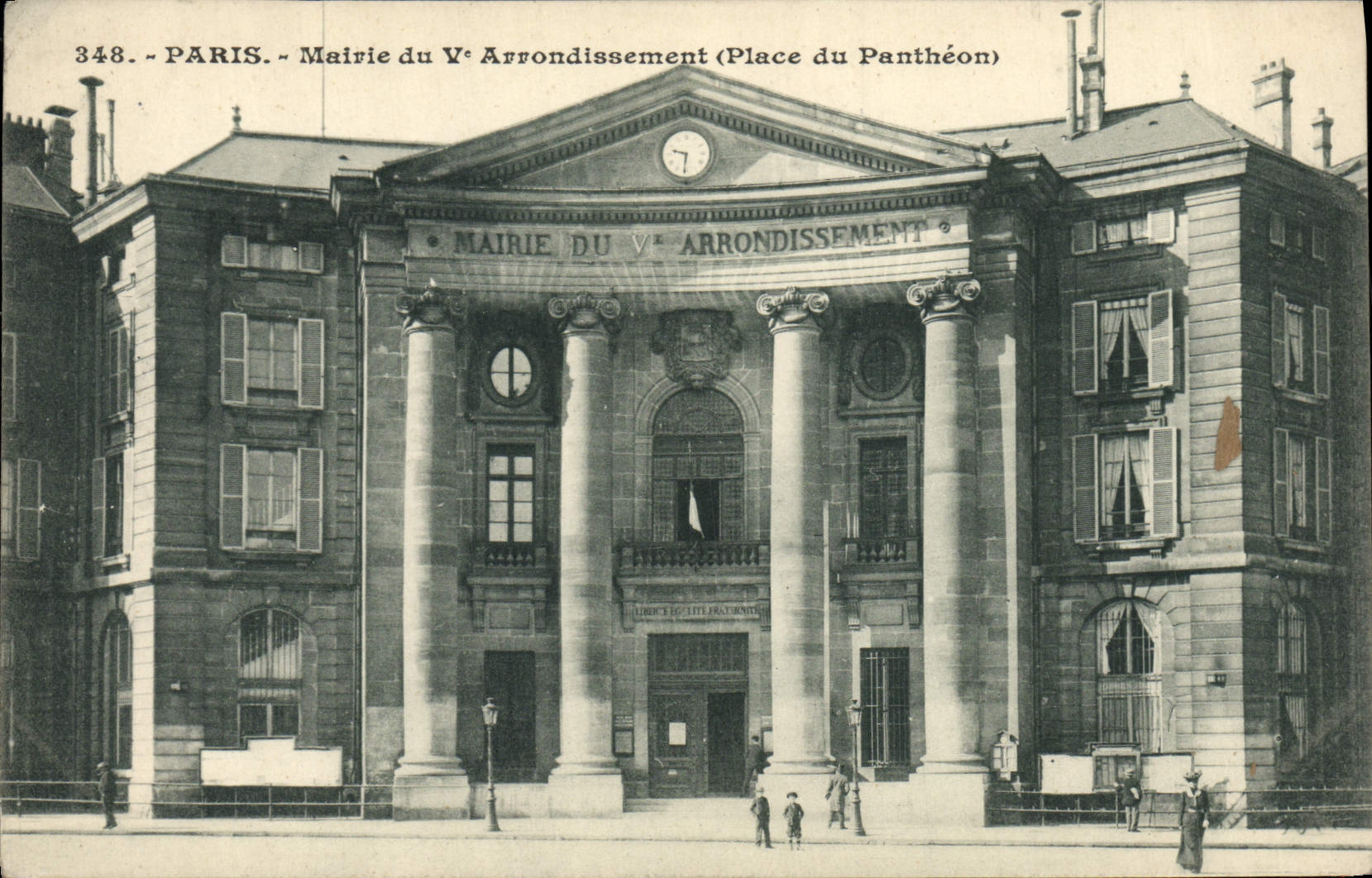CPA Paris Mairie du V Arrondissement Place du Pantheon 