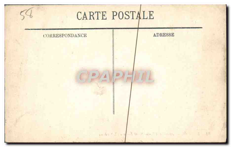 CPA Nevers Abstde de l'Eglise Saint Etienne — Verso