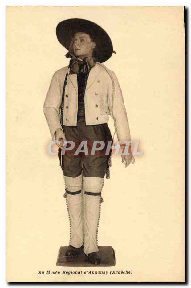 Mannequin vêtu d'un costume de cow-boy — Au Musée Régional d'Annonay (Ardèche)