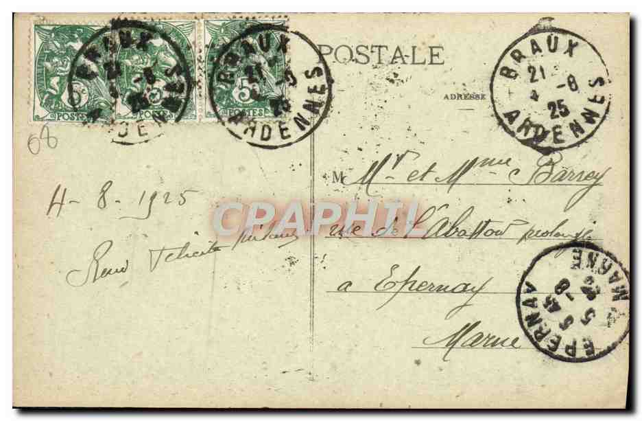 La Vallée de la Meuse — Roche Bayard vue du côté nord — Château-Regnault — Verso