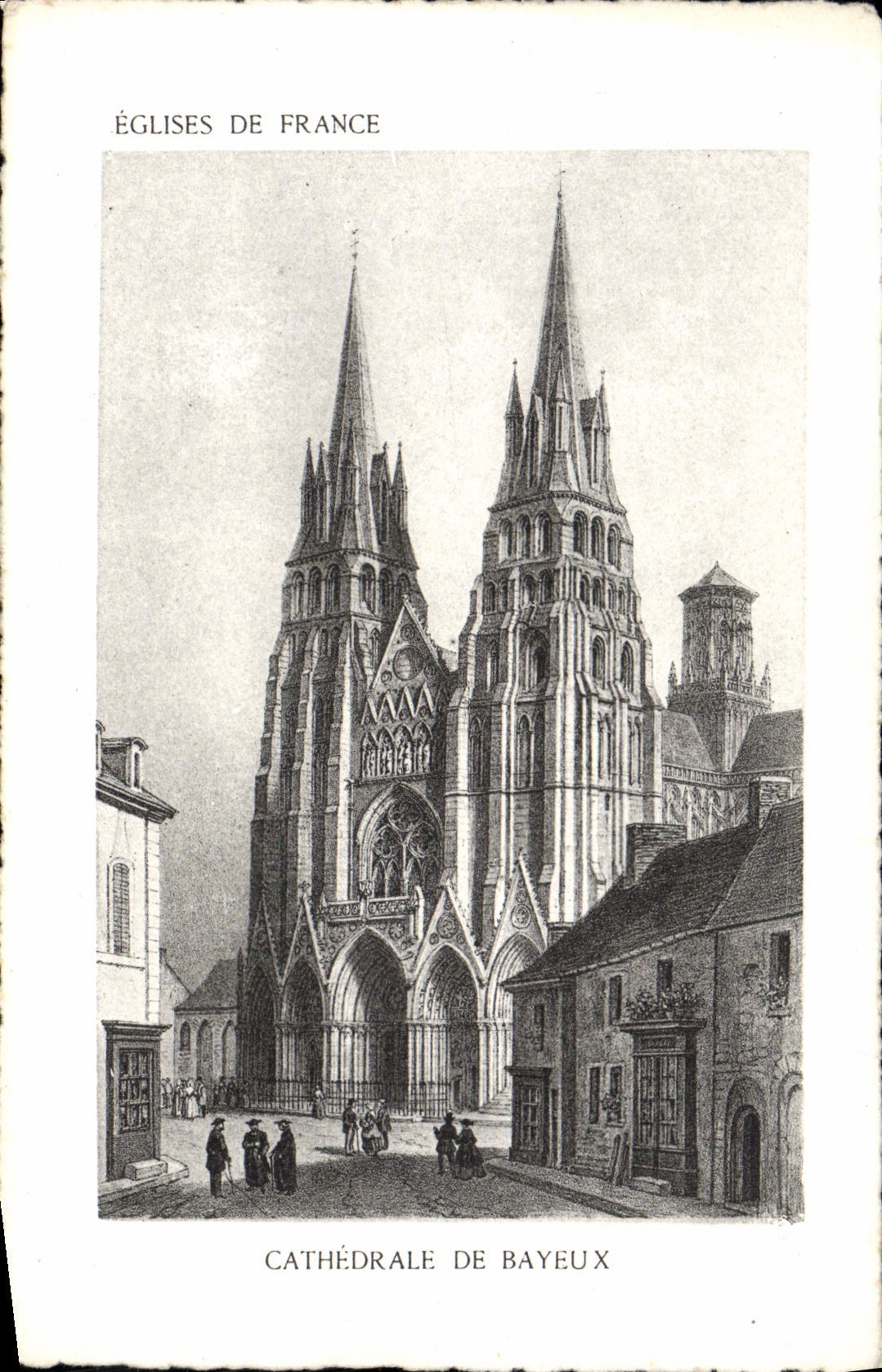 Cathédrale de Bayeux — Églises de France — Éditeur non visible