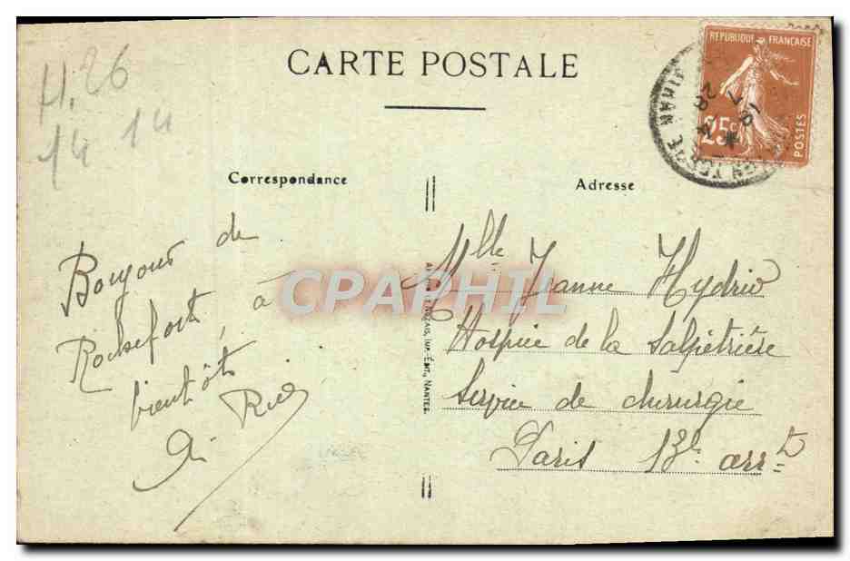 Rochefort-en-Terre — La Grande Rue — CPM n°70 — Back