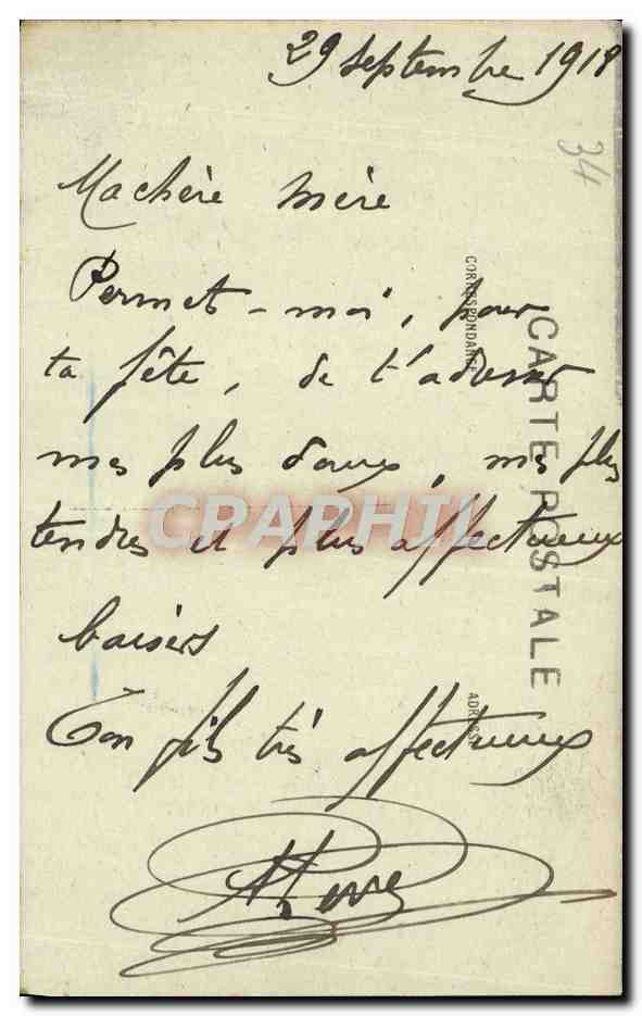 Montpellier — La Tour des Pins — Les Pins — Verlag: Gohin frères — Rückseite
