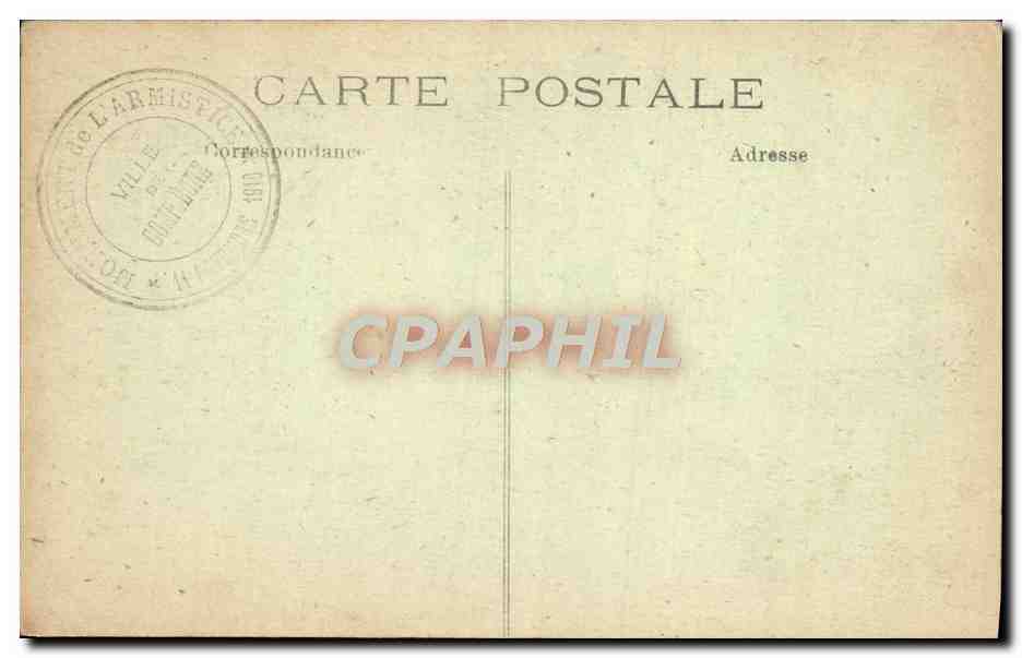 CPA Monument du Carrefour de la Victoire Aigle Militaria — Rückseite