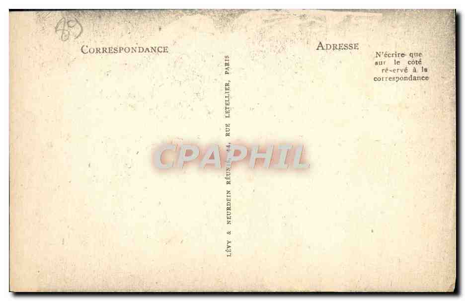 CPA Vezelay Basilique de la Madeleine Chapiteau 4eme pilier Mouture du ble — Rückseite