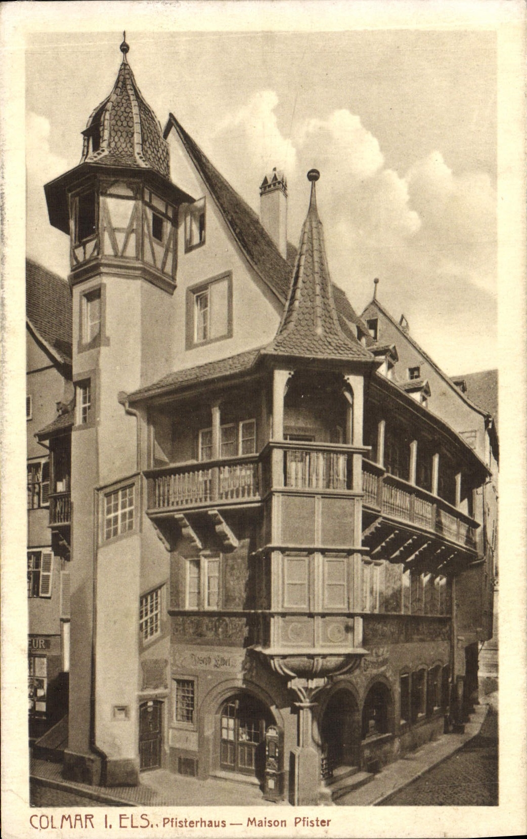 Colmar I. ELS. — Maison Pfister — Pfisterhaus