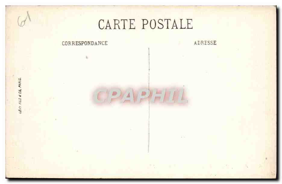CPA Alencon L'Eglise Notre Dame  — Rückseite
