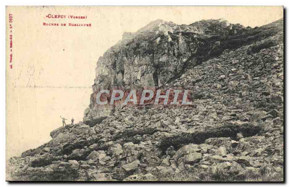 Clefcy (Vosges) — Roches de Böslimpré — AL. THOMÉ - N° 5837