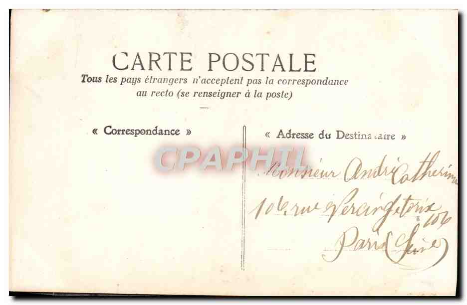 CPA Fantaisie Enfant Grace au Muguet  — Rückseite