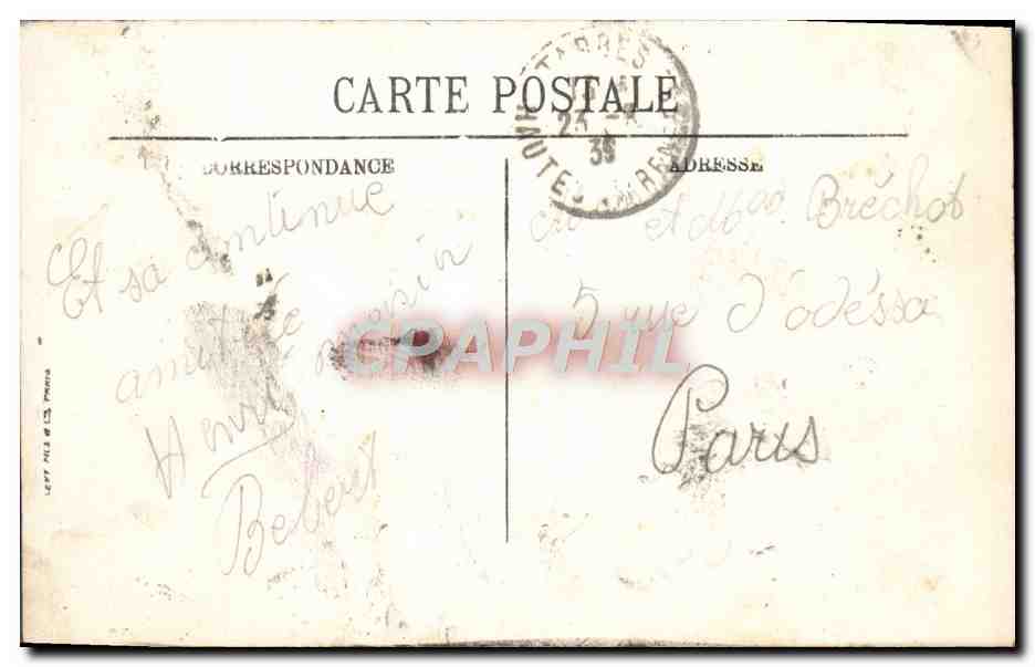 Tarbes — L'Église Sainte-Thérèse — Édition Déposée — Rückseite