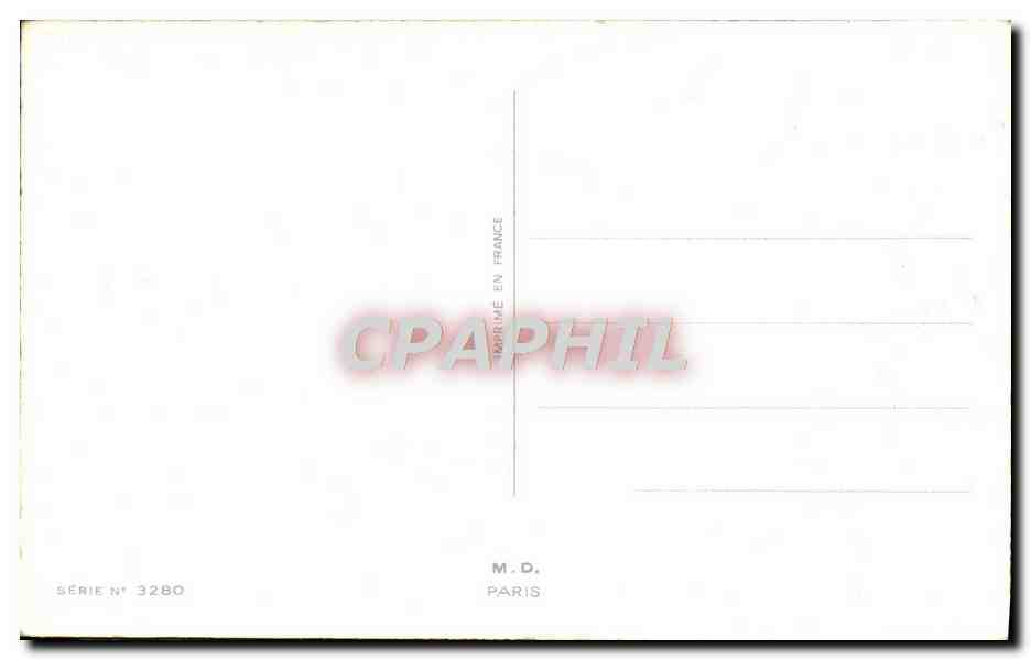 CPM Fantaisie Fleurs  — Verso