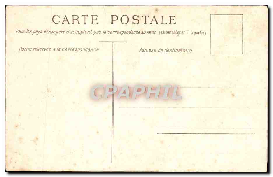 CPA Fantaisie Fleurs Bons Souhaits — Verso