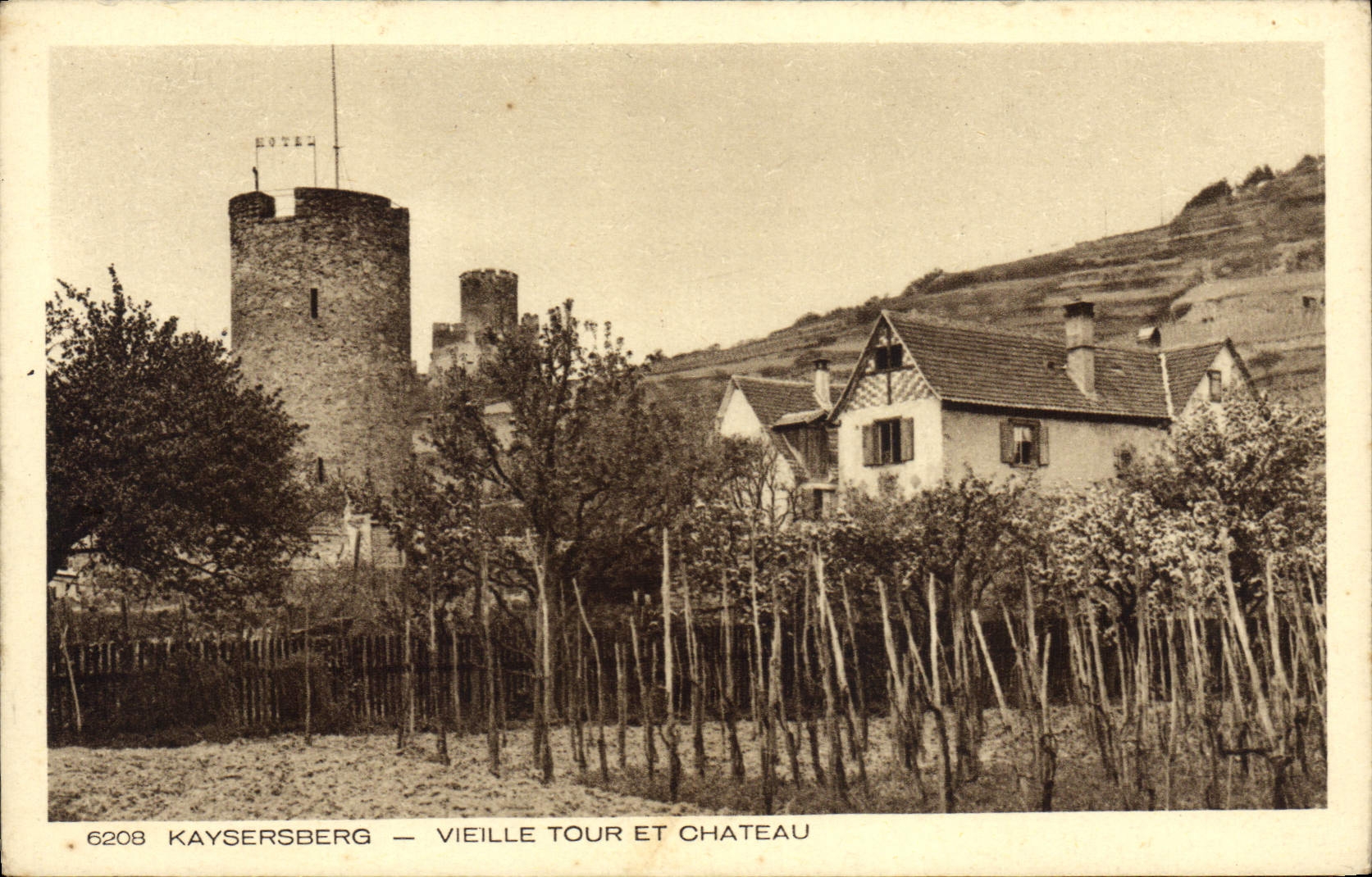 CPA Kaysersberg Vieille Tour et Chateau 