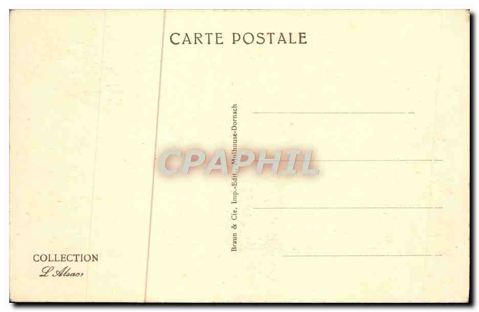 CPA Kaysersberg Vieille Tour et Chateau  — Rückseite