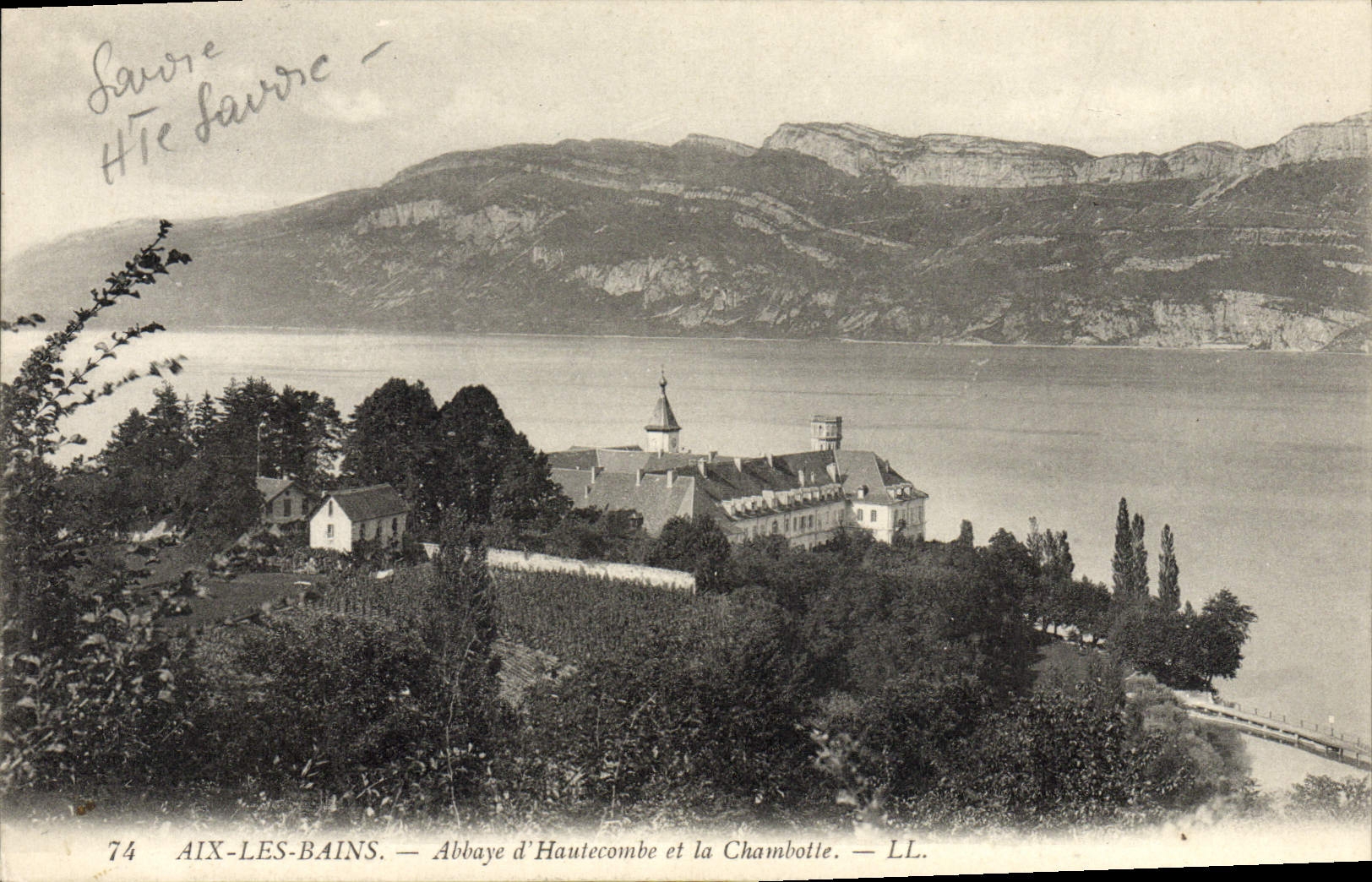 Aix-les-Bains — Abbaye d'Hautecombe et la Chambotte — LL.