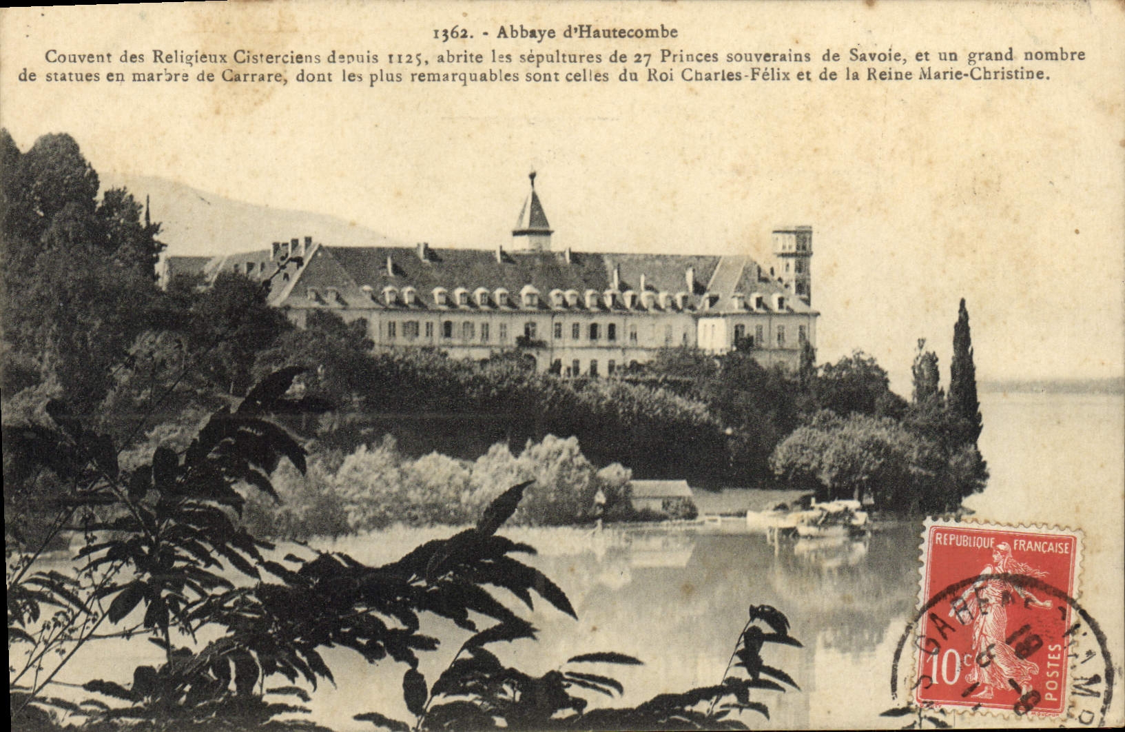 CPA Abbaye d'Hautecombe Couvent des religieux cisterciens