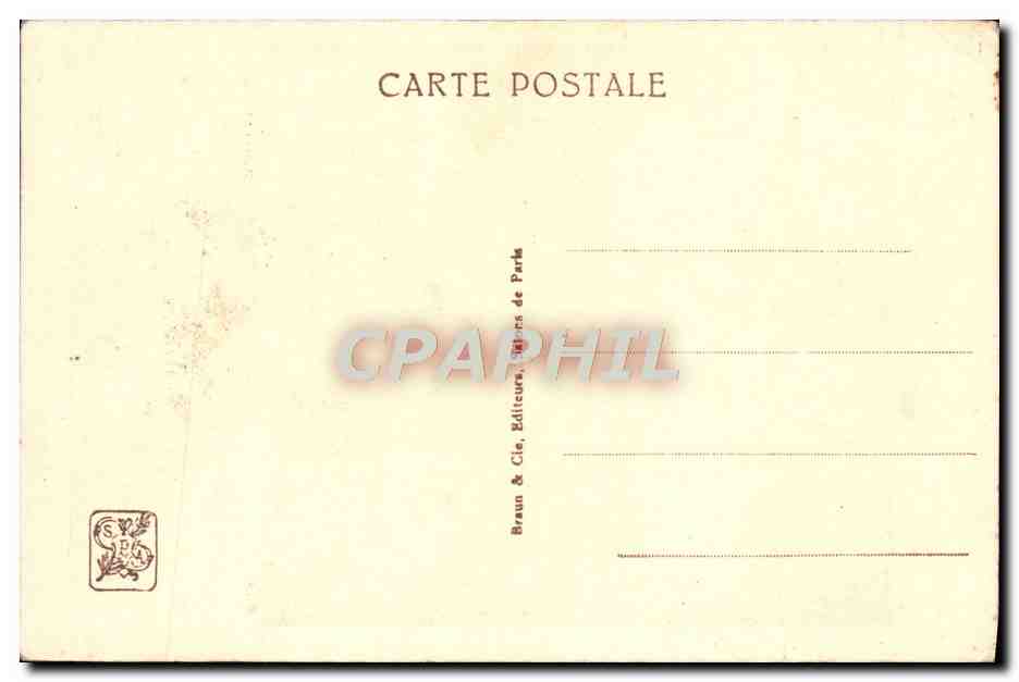 CPA L'Eau Calme Bateau Marcel Clement — Rückseite