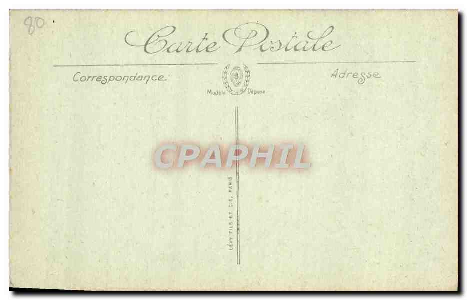 CPA Amiens Porche central de la cathedrale — Rückseite