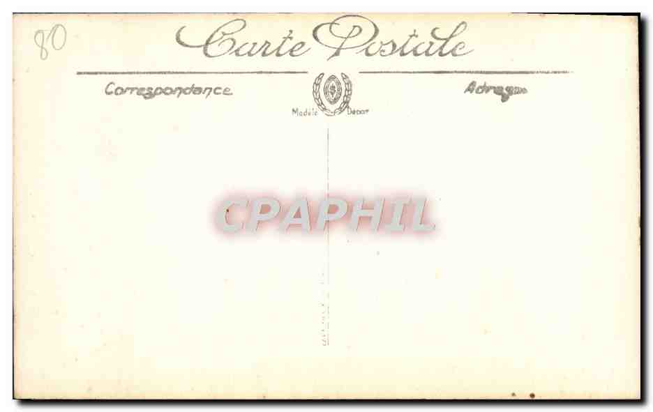 CPA Amiens La Cathedrale Christ dit Saint Sauve  — Rückseite
