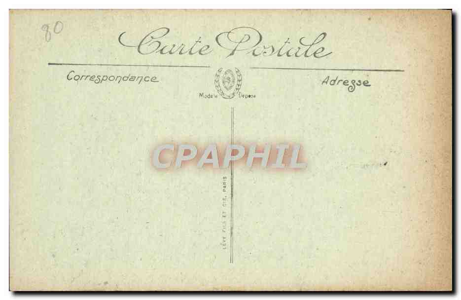Amiens — La Cathédrale — La Nef — LL — Verso