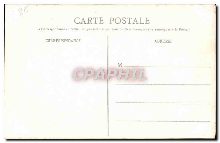 Amiens - Cathédrale - Porche de la Vierge-Mère — L. Caron, photo-édit. Amiens - Isobromure (Déposé) n°335 — Back