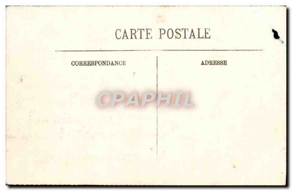 CPA Chalons sur Marne Rue de Marne  — Verso