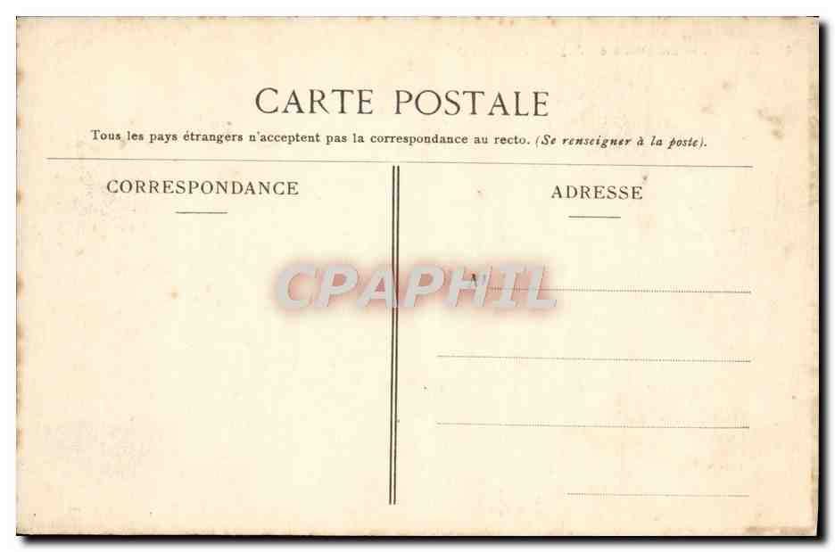 CPA Dieppe Ensemble de l'Eglise St Jacques  — Rückseite