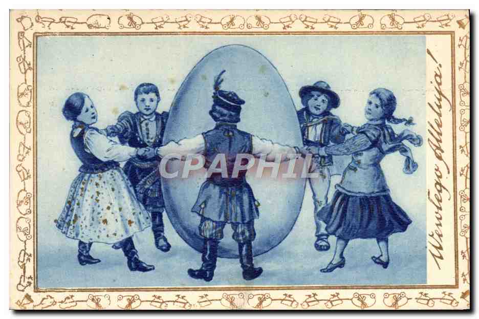 CPA Fantaisie Enfants Ronde Danse 