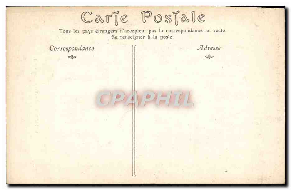 CPA Musee Du Louvre Ecole Hollandaise Ostade Le buveur — Verso