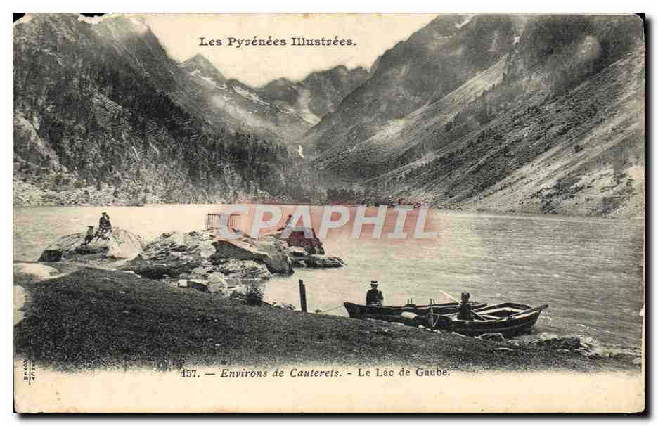 CPA Environs de Cauterets Le Lac de Gaube