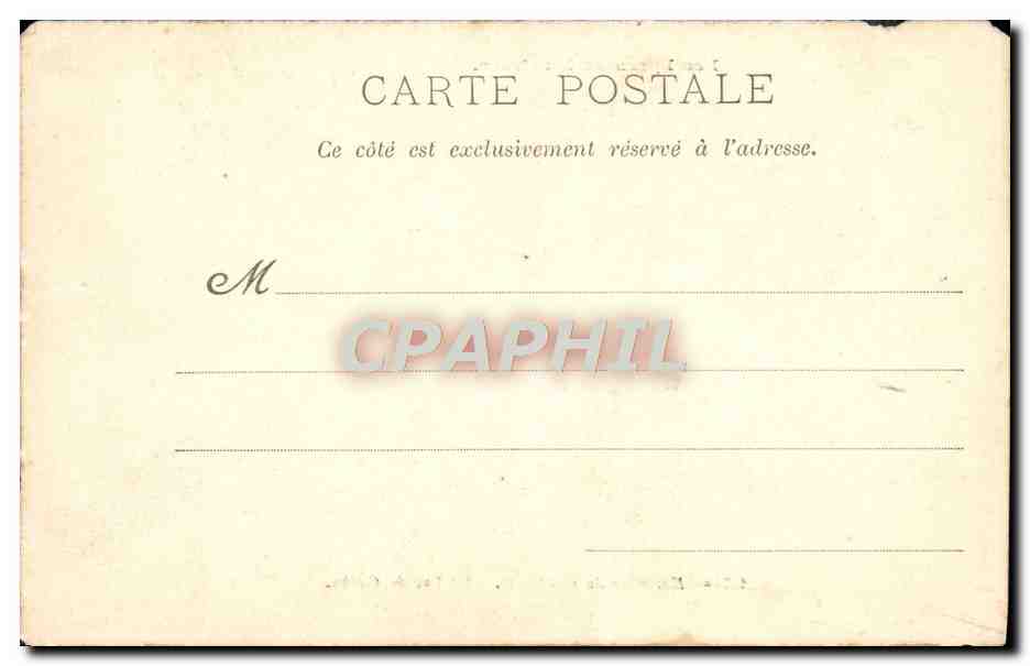 CPA Environs de Cauterets Le Lac de Gaube — Rückseite