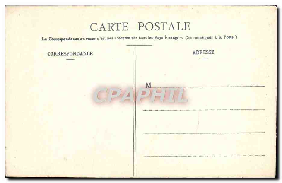 Hambye - Ruines de l'Abbaye — éditeur : C. Alion, n°1 — Verso