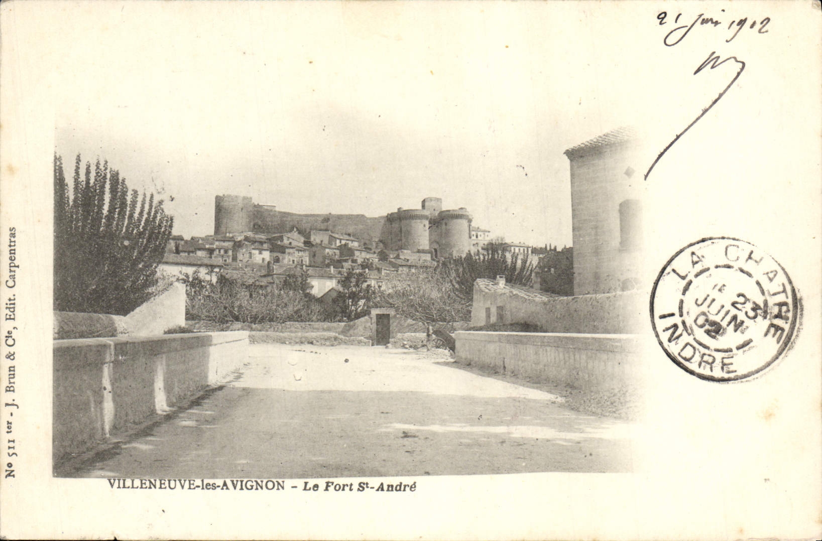 CPA Villeneuve les Avignon Le fort St Andre 