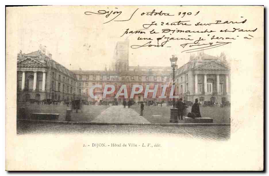 CPA Dijon Hotel de Ville 