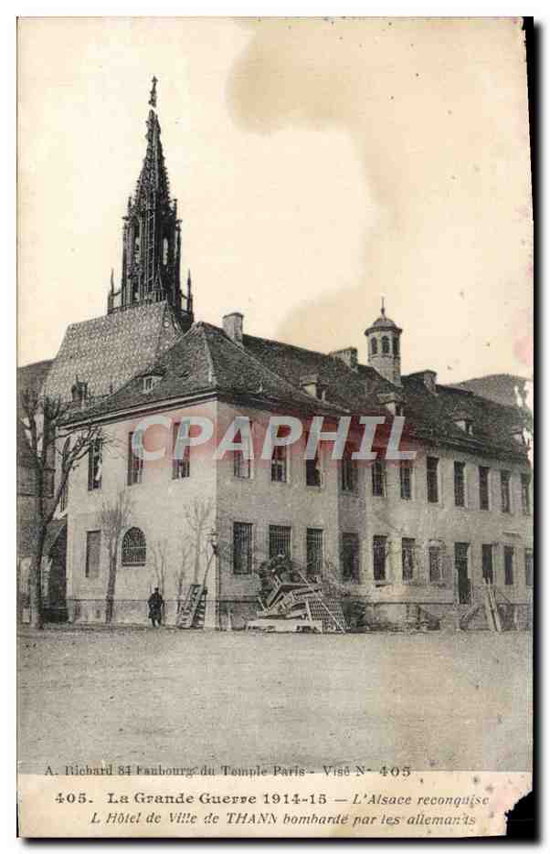 Rathaus von Thann — Das wiedergewonnene Elsass — A. Richard, 405