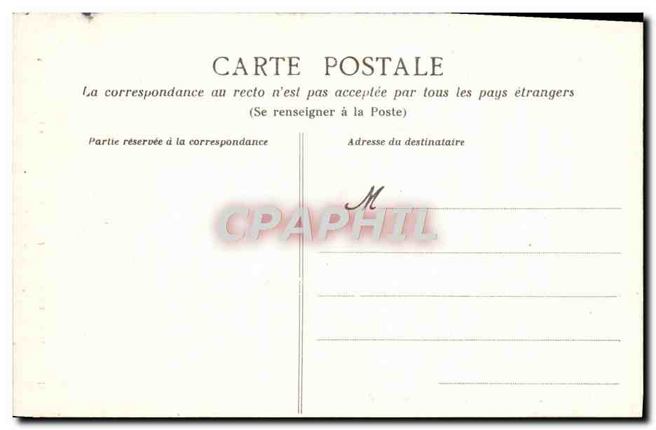 CPA Les Sables D'Olonne Moitre Autel et Ciborium de Notre Dame de Bon Port — Rückseite